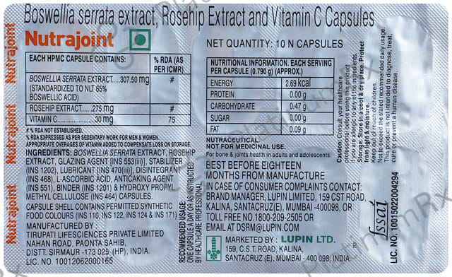Nutrajoint Capsule