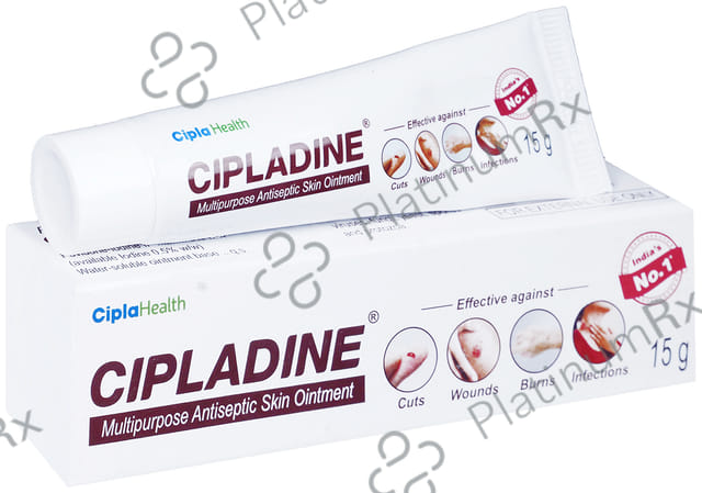 Cipladine 5% Ointment 15gm