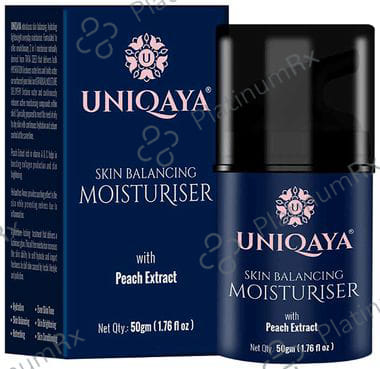 Uniqaya Skin Balancing Moisturiser with Peach Extract