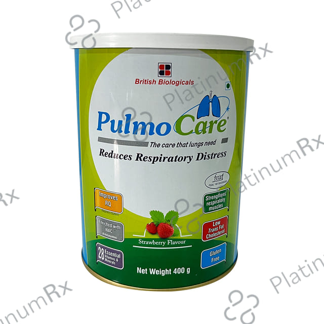 Pulmocare Strawberry Powder 400gm