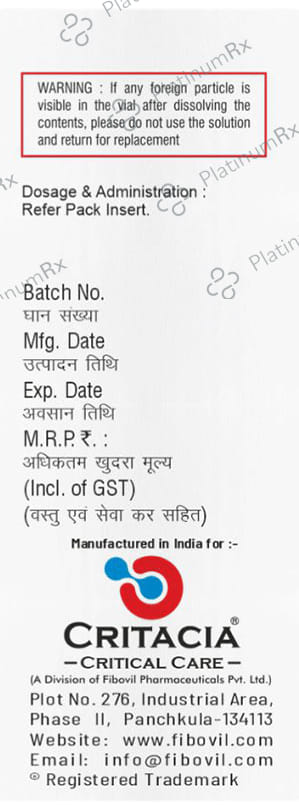 Polyrit B 500000IU Injection 1s