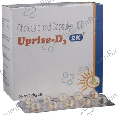 Uprise-D3 2K Soft Gelatin Capsule 10 Soft Gelatin Capsule