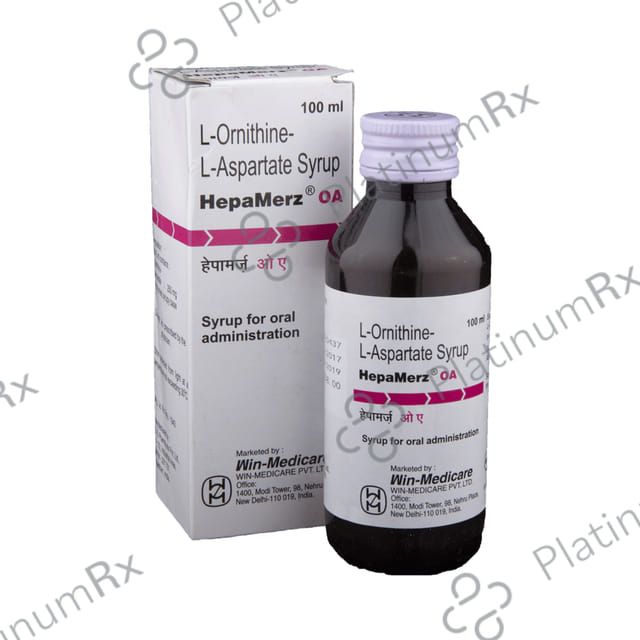 Hepamerz Oa 250mg Syrup 100ml