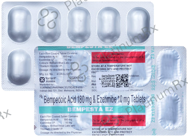 Bempesta EZ 180/10mg Tablet 10s