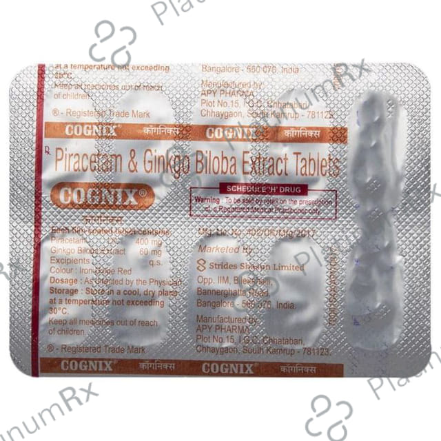 Cognix 60/400mg Tablet 10s