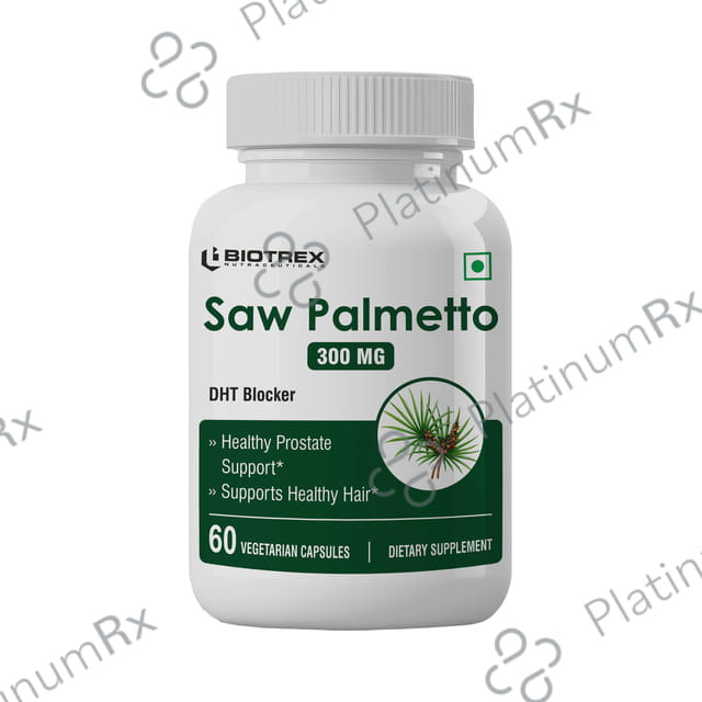Biotrex Saw Palmetto 300mg Capsule