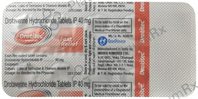 Drotitec 40mg Tablet 10s