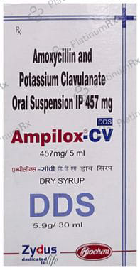 Ampilox CV DDS 400/57mg Syrup 30ml