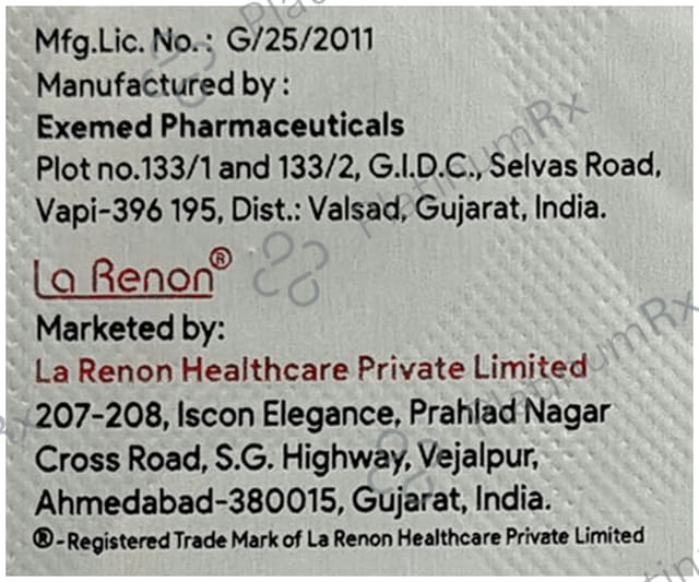 Bemzire R 20/180mg Tablet 10s