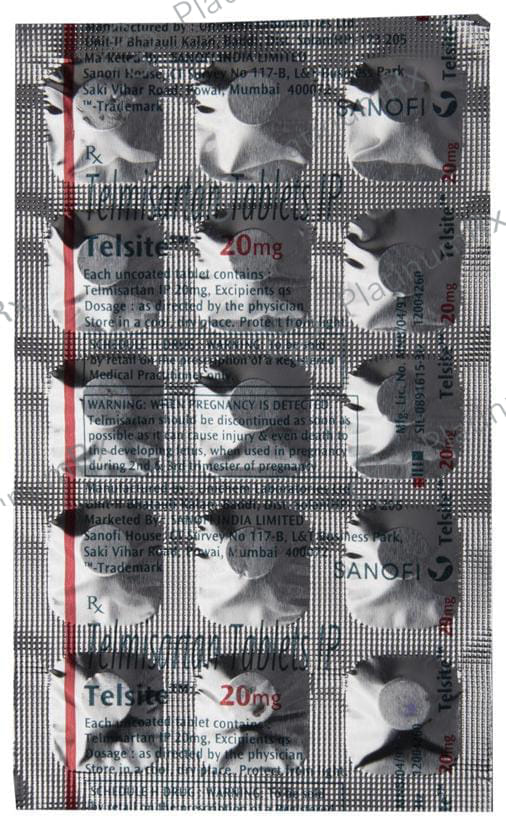 Telsite 20mg Tablet 15s