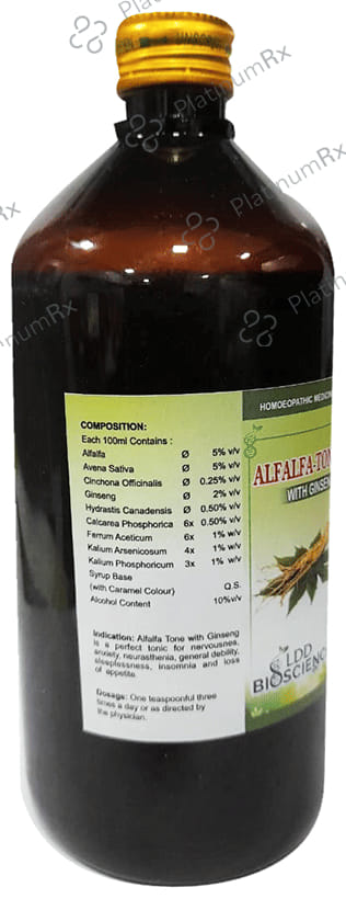 LDD Bioscience Alfalfa-Tone with Ginseng