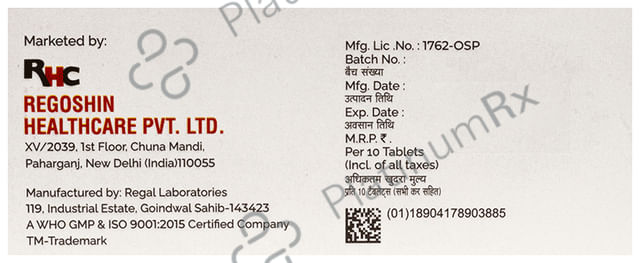 Acporeg 100/325mg Tablet 10s