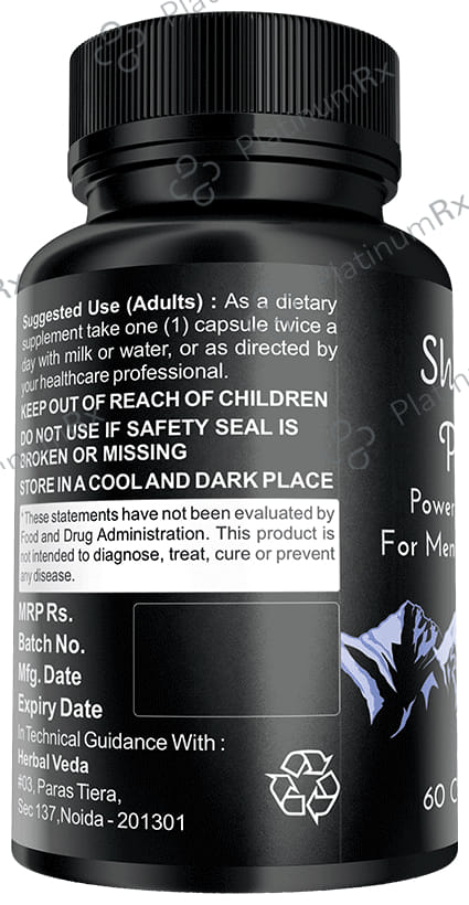 Shilajit Plus 500mg Capsule 60s