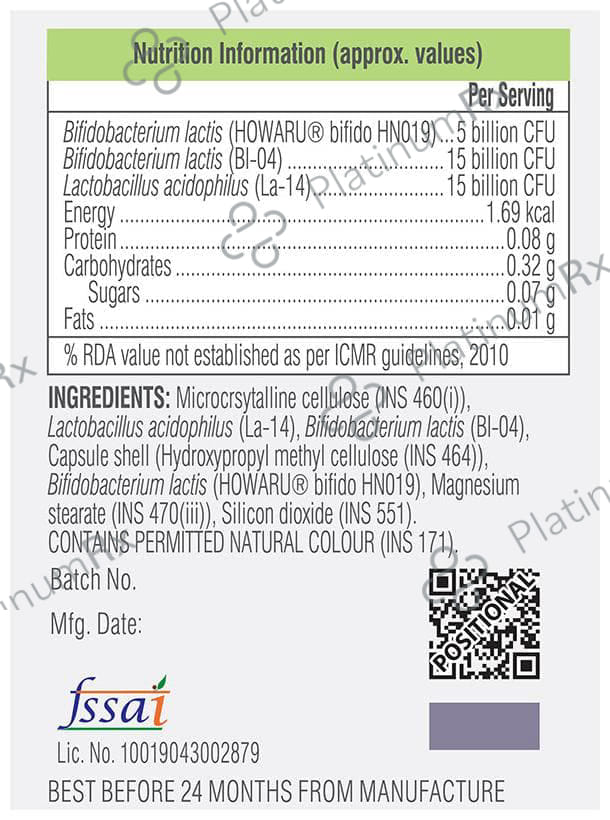 Swisse Ultibiotic Daily Digestive Probiotic Capsule