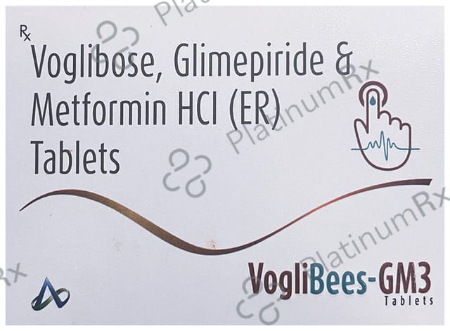 Voglibees-GM 3 Tablet ER