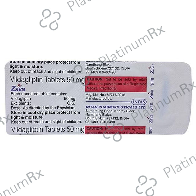 Zava 50mg Tablet 10s