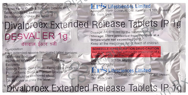 Desval ER 1000mg Tablet 10s