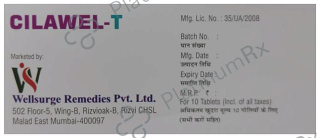 Cilawel 10/40mg T Tablet 10s