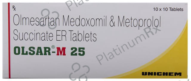 Olsar M 25/20mg Tablet ER 10s