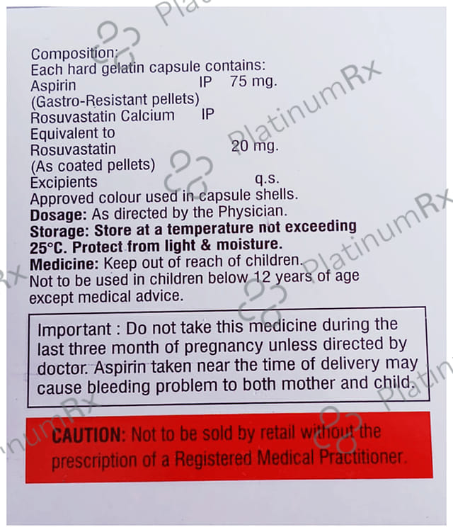 Nirstat ASP 20mg Capsule 10s