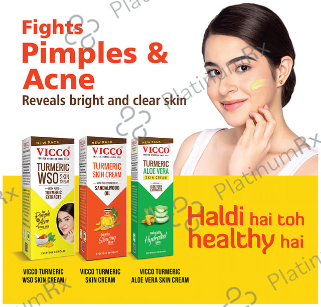Vicco Turmeric Wso Skin Cream 30gm