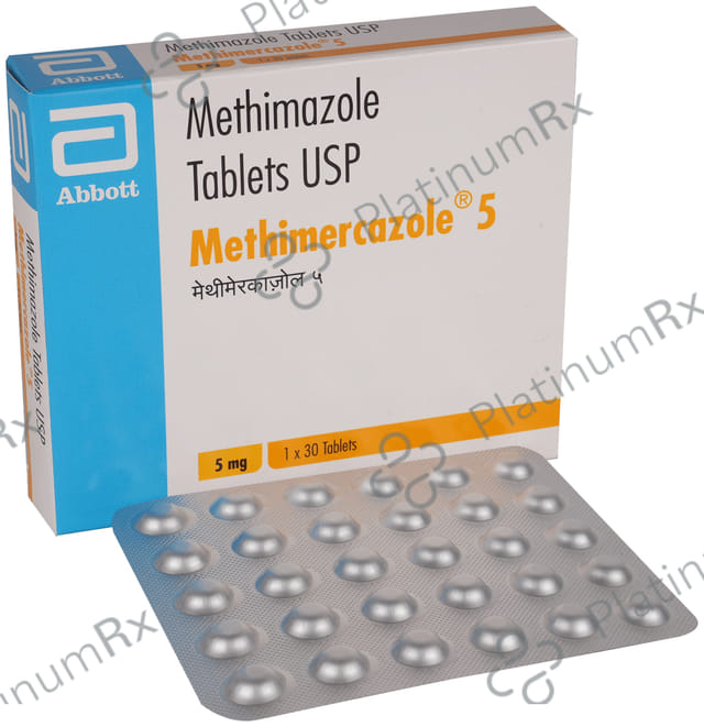 Methimercazole 5mg Tablet 30s