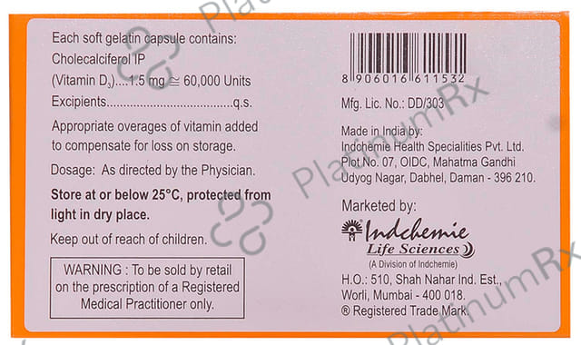 Ovin D3 60K Capsule 4 Capsule