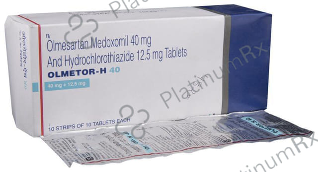 Olmetor H 40/12.5mg Tablet 10s