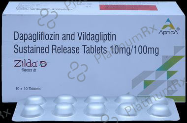 Zilda D 10/100mg Tablet 10s
