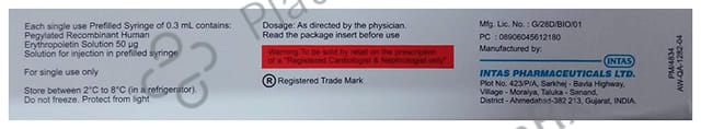 Erypeg 50mcg Injection 0.3ml