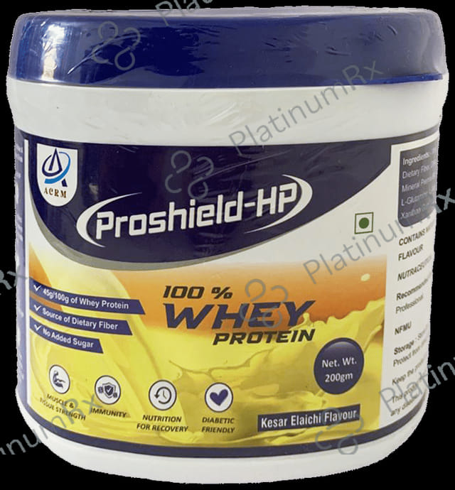Proshield-HP 100% Whey Protein Powder Kesar Elaichi 200 gm