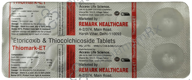Thiomark ET 60mg/4mg Tablet