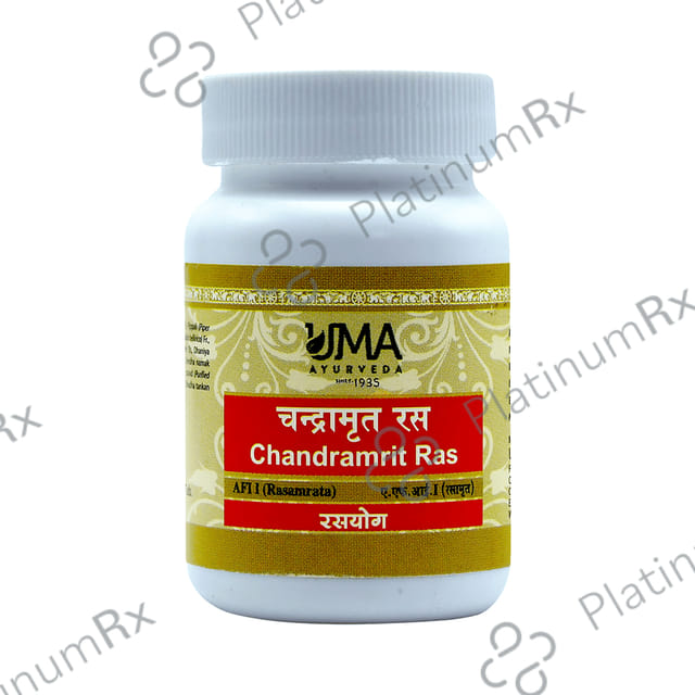 Uma Ayurveda Chandramrit Ras Tablet 80 tablets