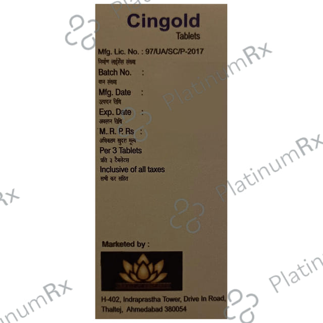 Cingold Tablet