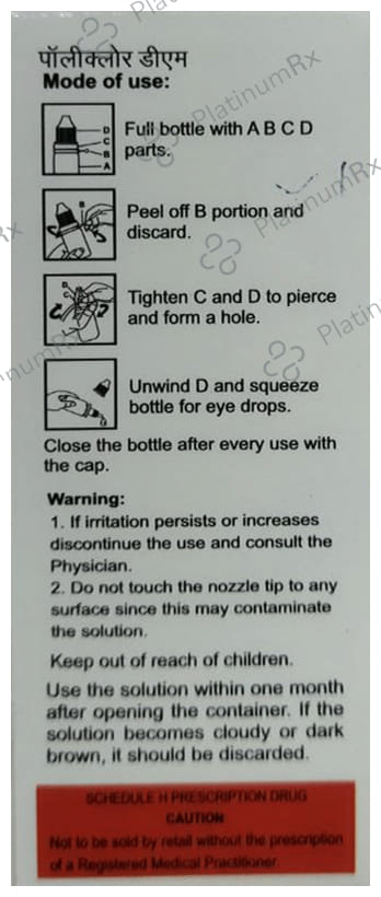 Polychlor DM Eye/Ear Drops