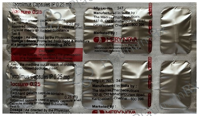 Tacsure 0.25 Capsule