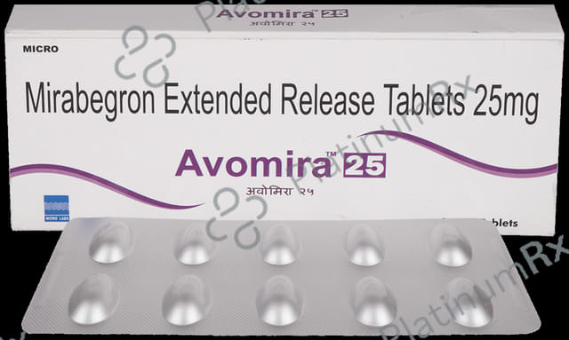 Avomira ER 25mg Tablet 10s