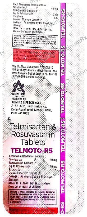 Telmoto 10/40mg RS Tablet 10s