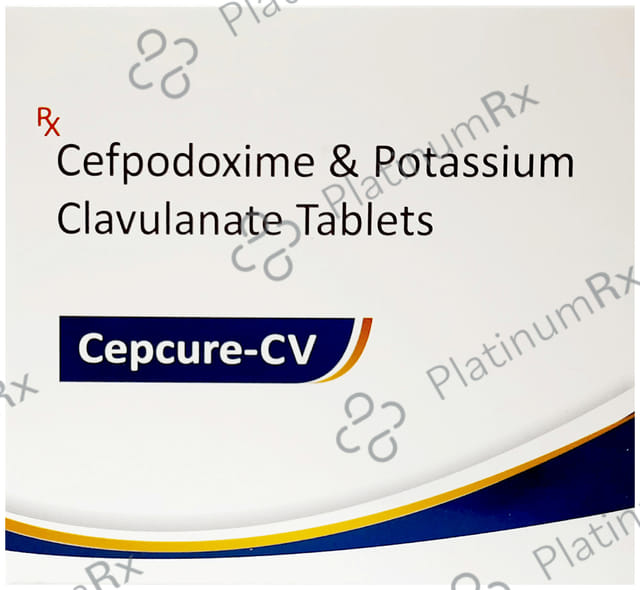 Cepcure 200/125mg CV Tablet 10s