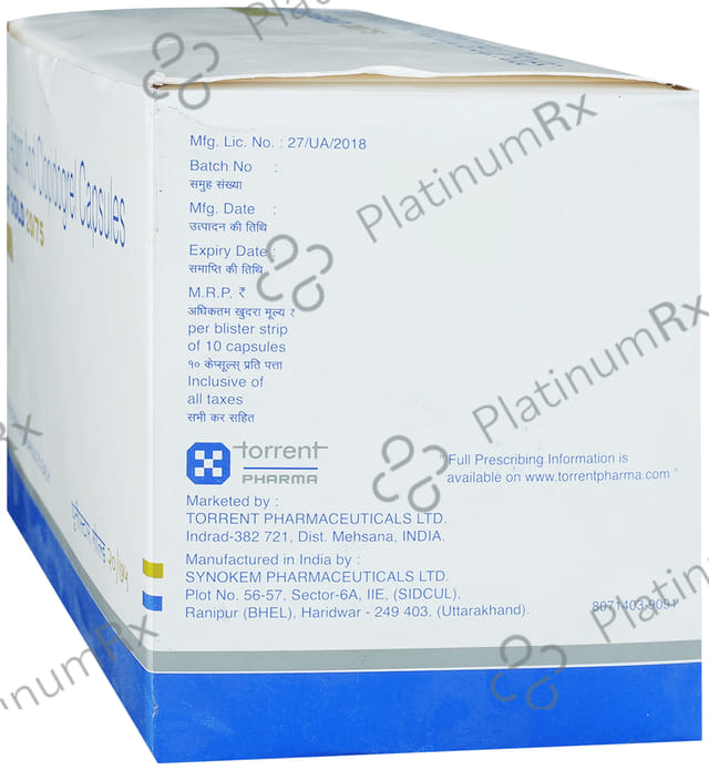 Unistar Gold 20/75/75mg Capsule 10s
