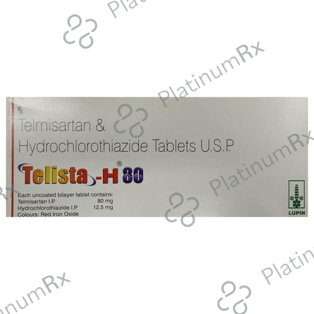 Telista H 12.5/80mg Tablet 15s
