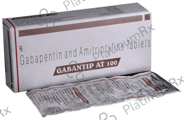 Gabantip AT 100/10mg Tablet 10s