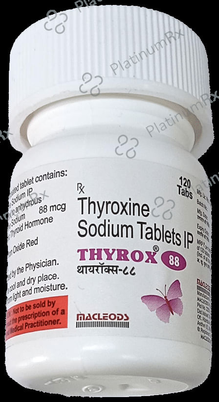 Thyroxine 88mcg Tablet 120s
