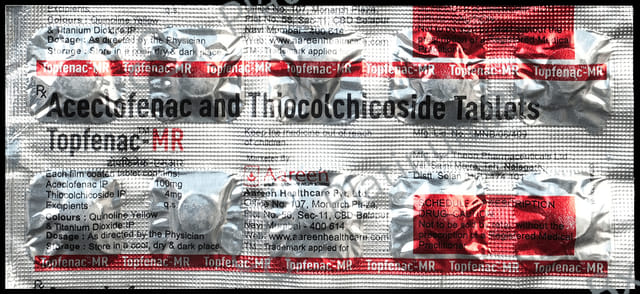 Topfenac MR 100/4mg Tablet 10s