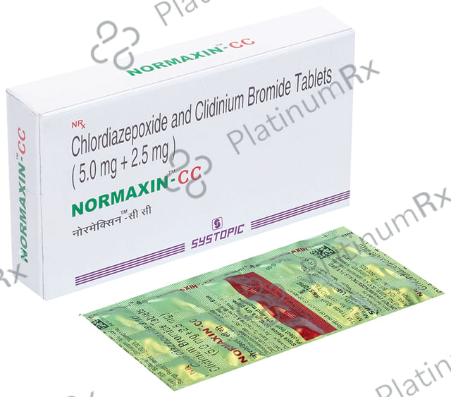 Normaxin CC 5mg/2.5mg Tablet
