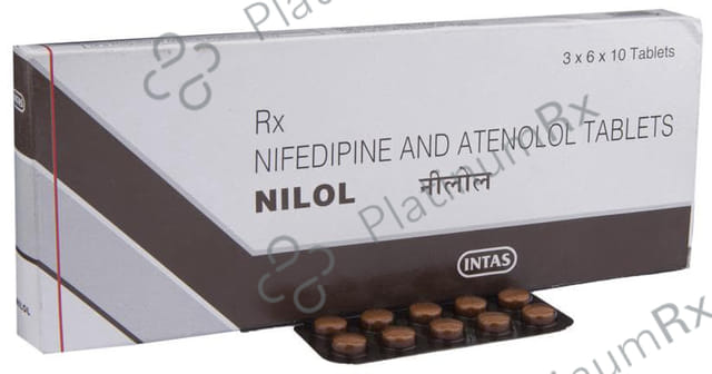 Nilol 50/20mg Tablet SR 10s