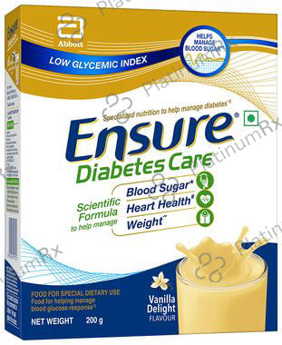 Ensure Diabetes Care Flavour Vanilla Delight Powder 200gm