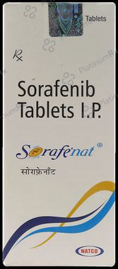Sorafenat 200mg Tablet