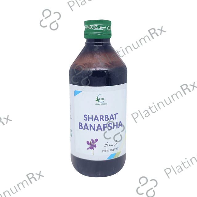 Cure Herbal Remedies Sharbat Banafsha 200 ml