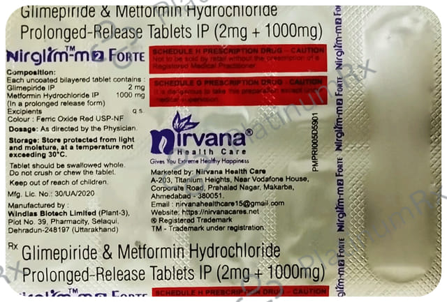 Nirglim M2 Forte Tablet SR